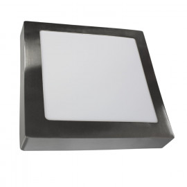 DOWNLIGHT SUPERFICIE CUADRADO- LED 20W 4000K NÍQUEL