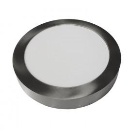 DOWNLIGHT SUPERFICIE CIRCULAR- LED 20W 4000K NÍQUEL