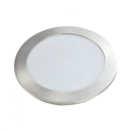 DOWNLIGHT CIRCULAR PLANO- LED 18W 4000K NÍQUEL