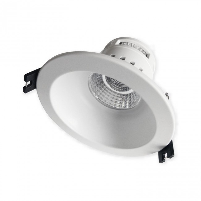 OJO DE BUEY LED 7W 3000K REFLECTOR ALUMINIO BL. OJO DE BUEY LED 7W 3000K REFLECTOR ALUMINIO BL.