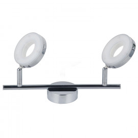 REGLETA 2 LUCES LED CIRCULAR 12W 4000K